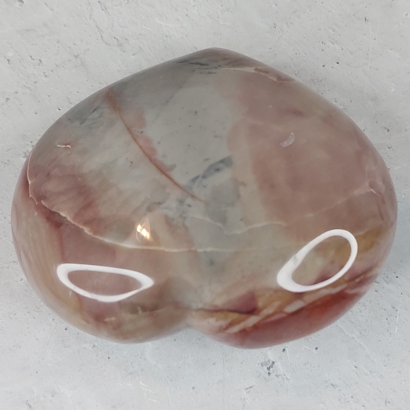 Polychrome Jasper Heart | Vitality • Stability • Grounded Joy - Picture 5 of 5